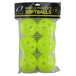 Alliance 6pk Wiffle Softball