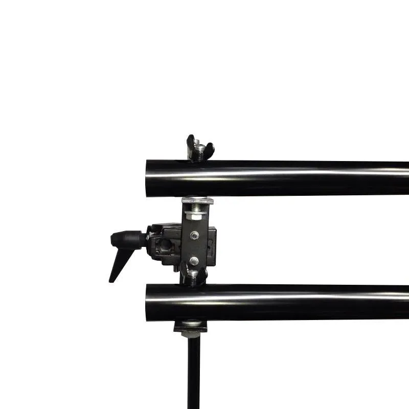 Backdrop Stand Dual Cross Bar With Adapter Kit For 2 Backgrounds