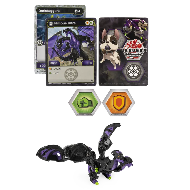 Bakugan Armored Alliance Deluxe 1 Pack Nillious