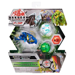 Bakugan Starter Pack Series 2.5 Howlkor X Serpenteze/Maxodon/Auxillataur