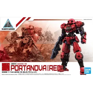 Bandai 5057796 1/144 bEMX-15 Portanova Red 30MM