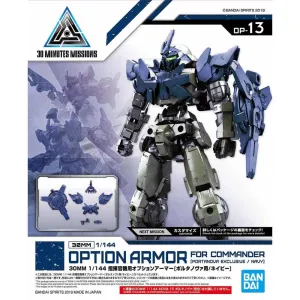 Bandai 5058191 1/144 Option Armor For Commander Type Portanova Exclusive Navy 30MM