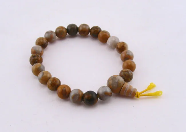 Beaded Gem Stone Bracelet