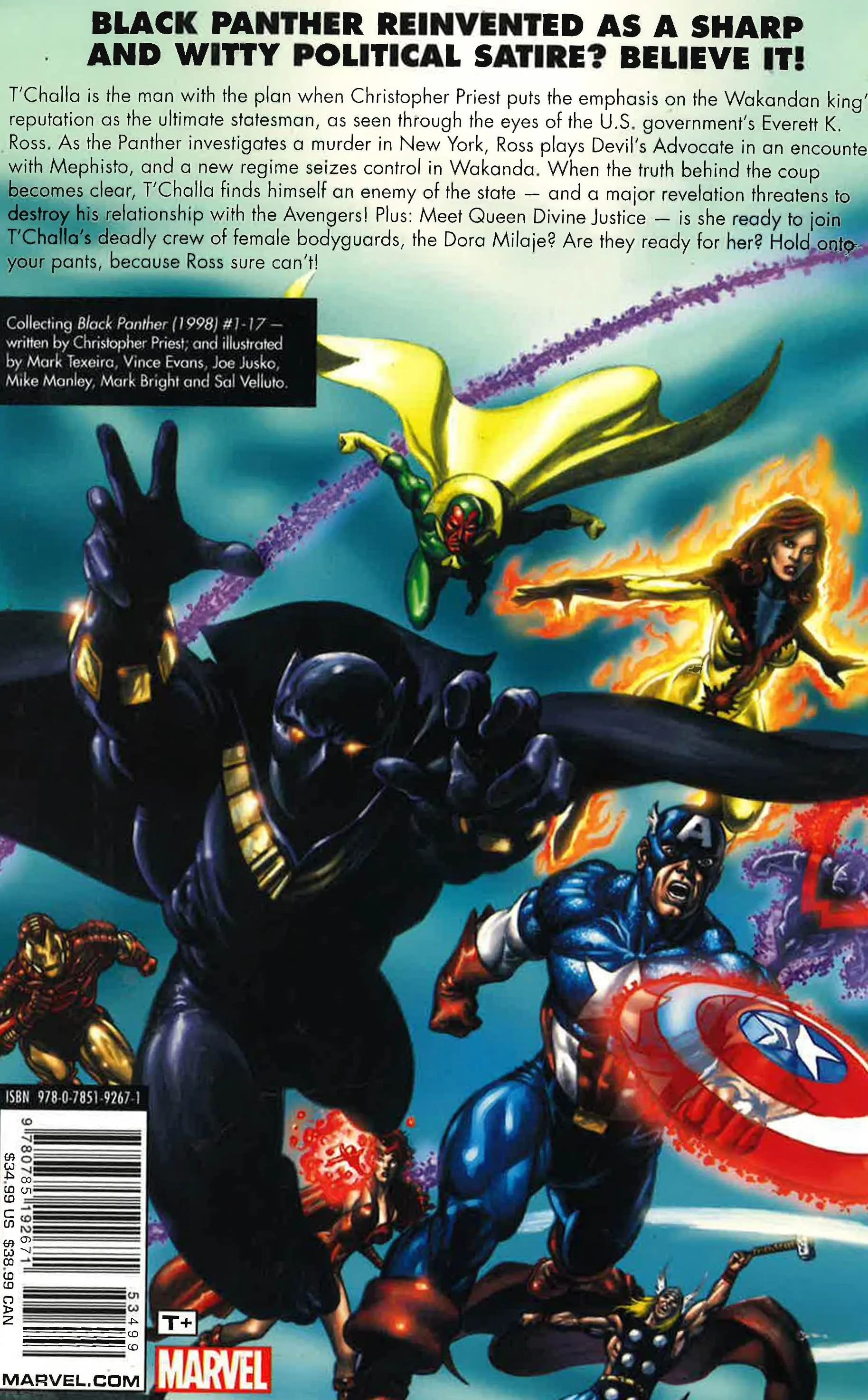 Black Panther By Christopher Priest: The Complete Collectio