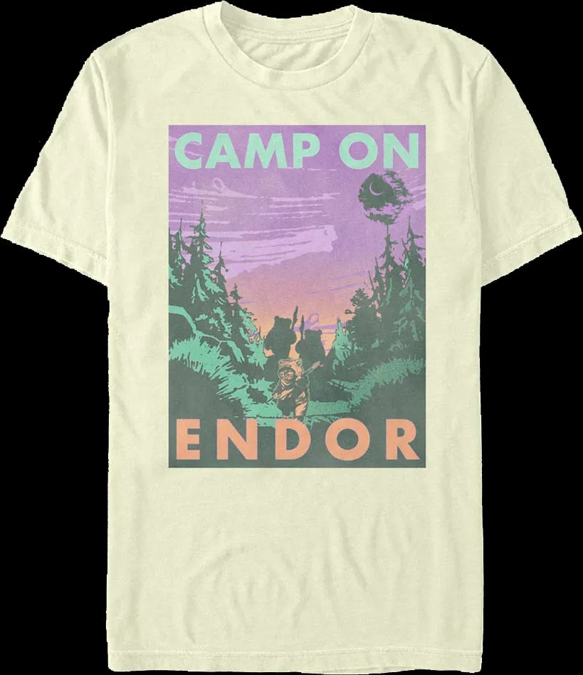 Camp On Endor Star Wars T-Shirt