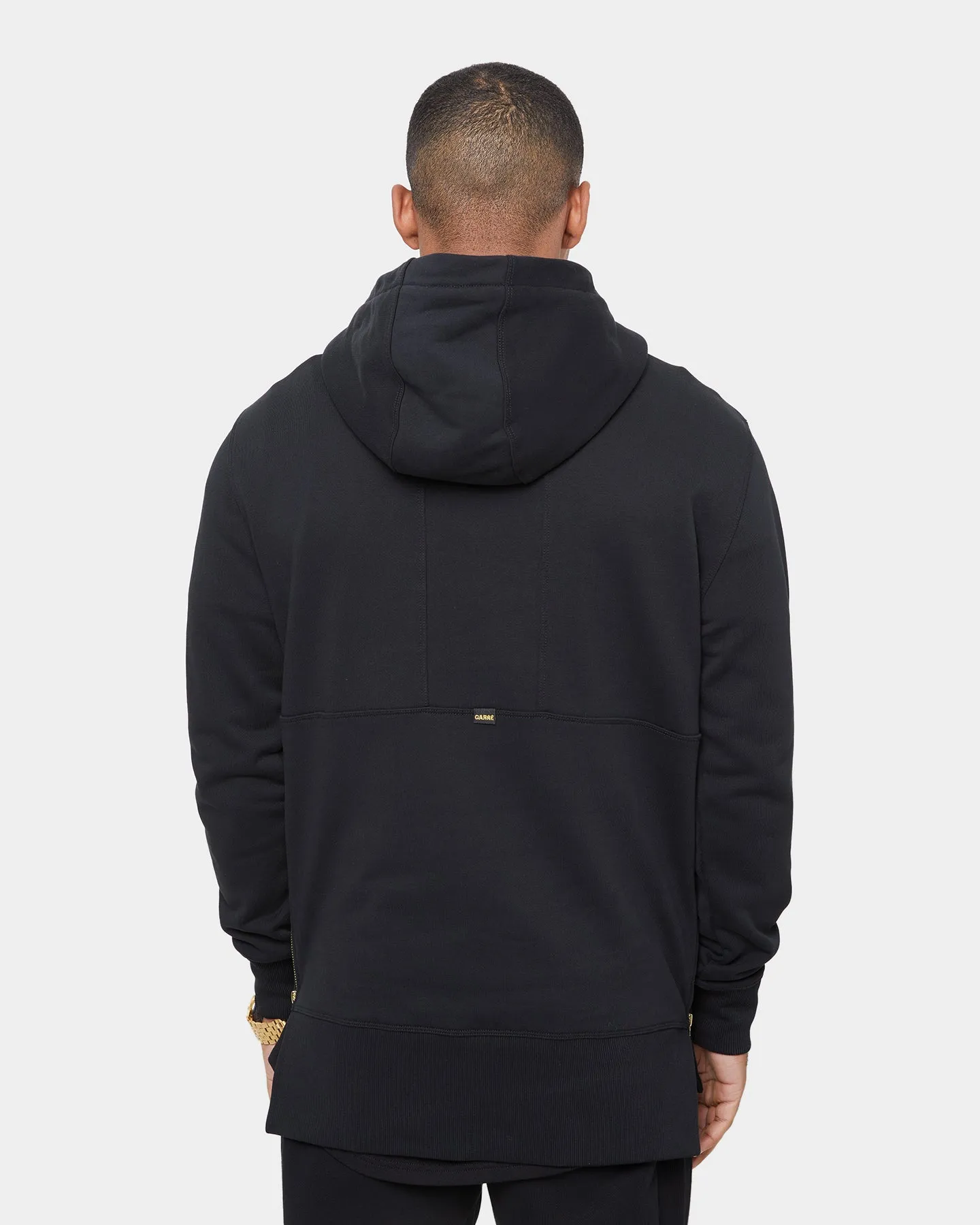 Carré Elite 3/4 Zip Hoodie Black