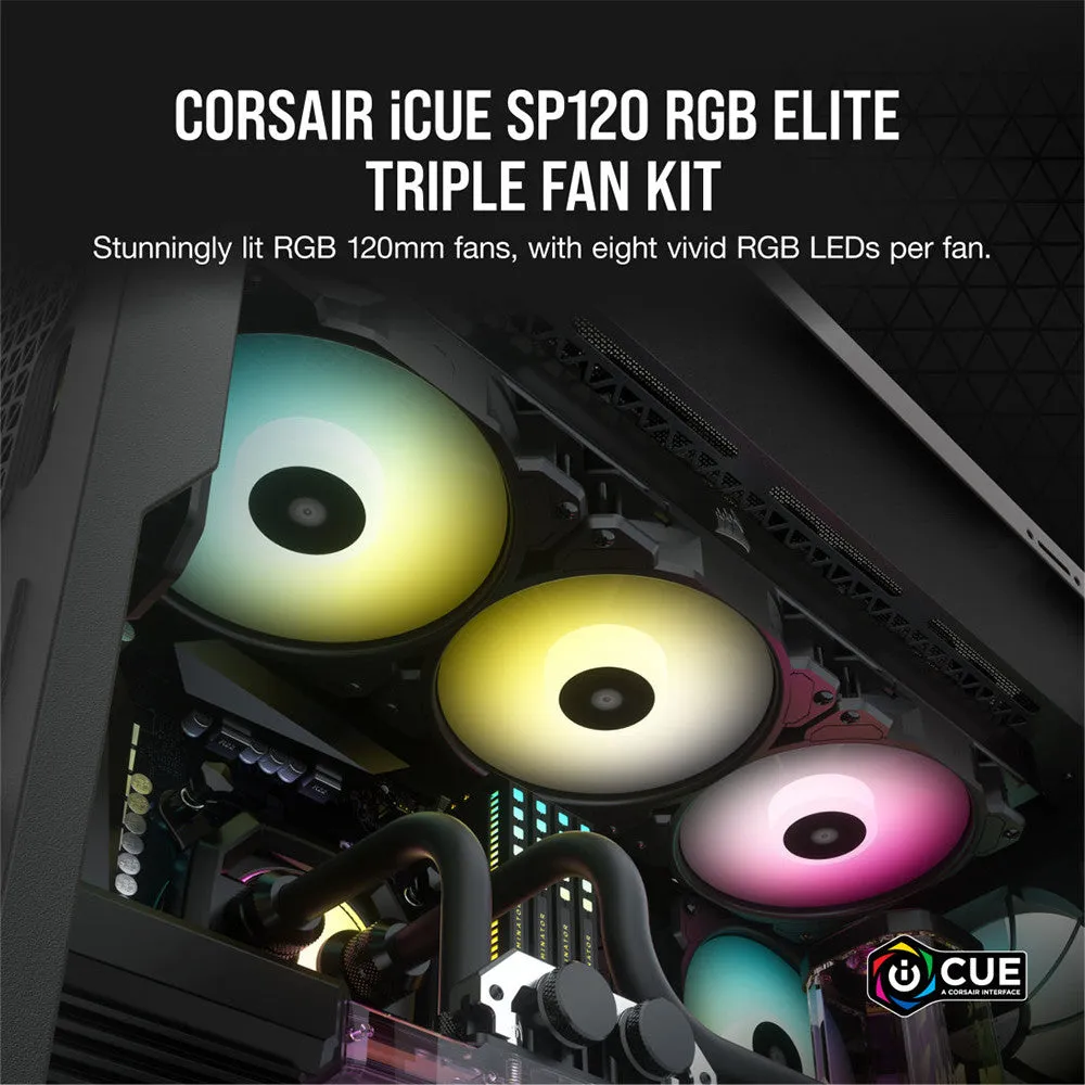 Corsair iCUE SP120 RGB Elite 120mm Performance Fan