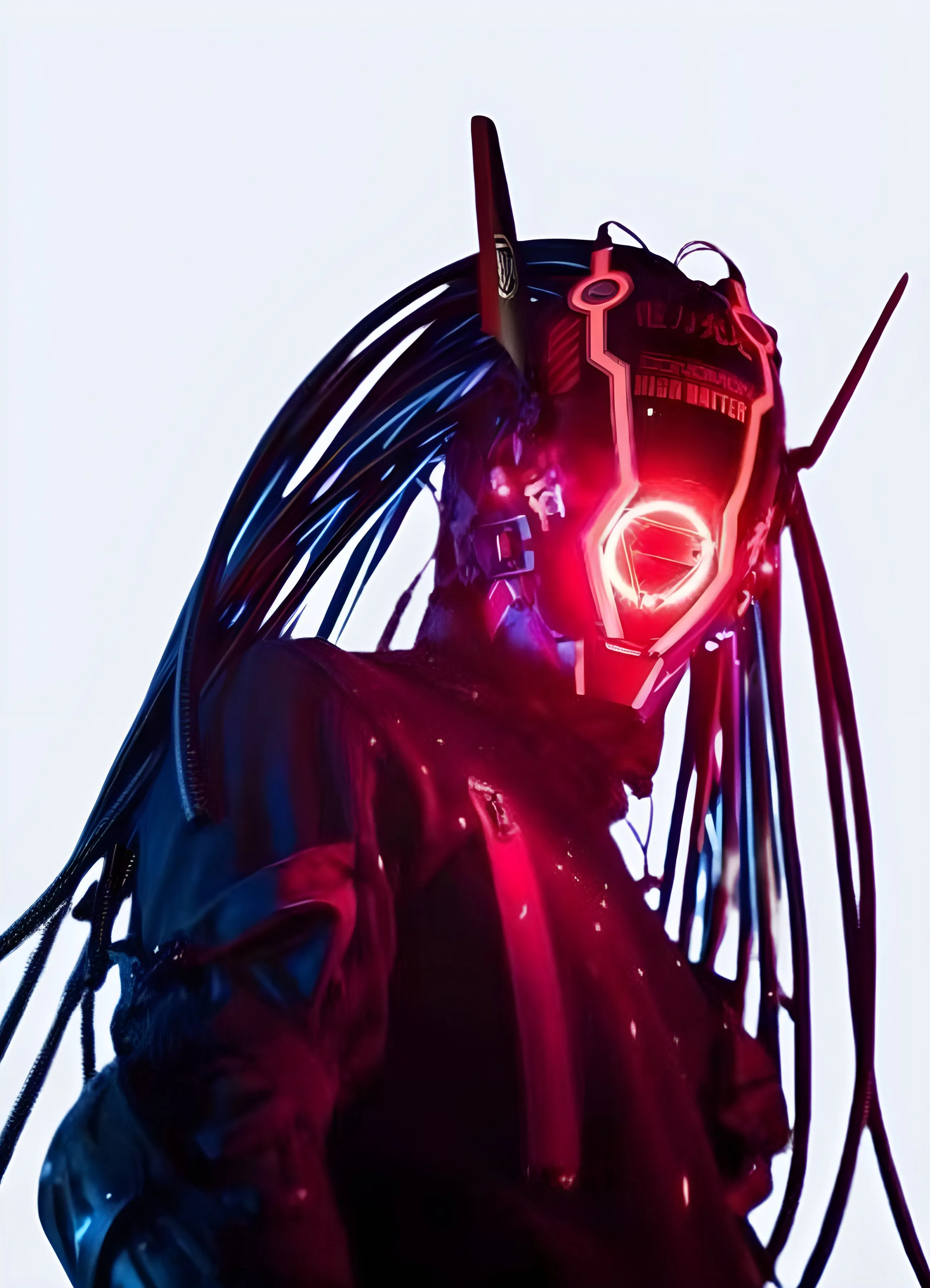 Cyberpunk Samurai Mask Helmet