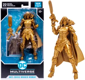 DC Multiverse Anti-Crisis Wonder Woman (Gold Label) Walmart Exclusive - McFarlane Toys