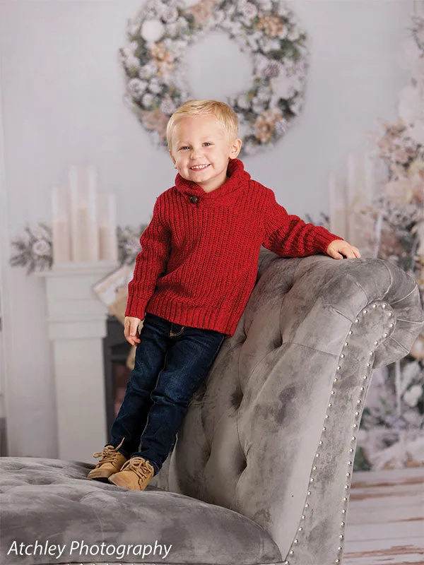 Deck the Halls Printed Photography Backdrop