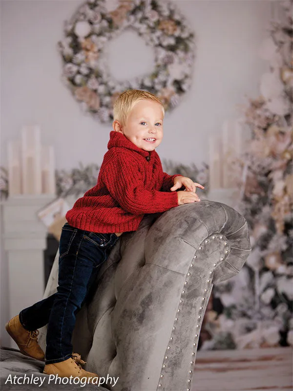 Deck the Halls Printed Photography Backdrop