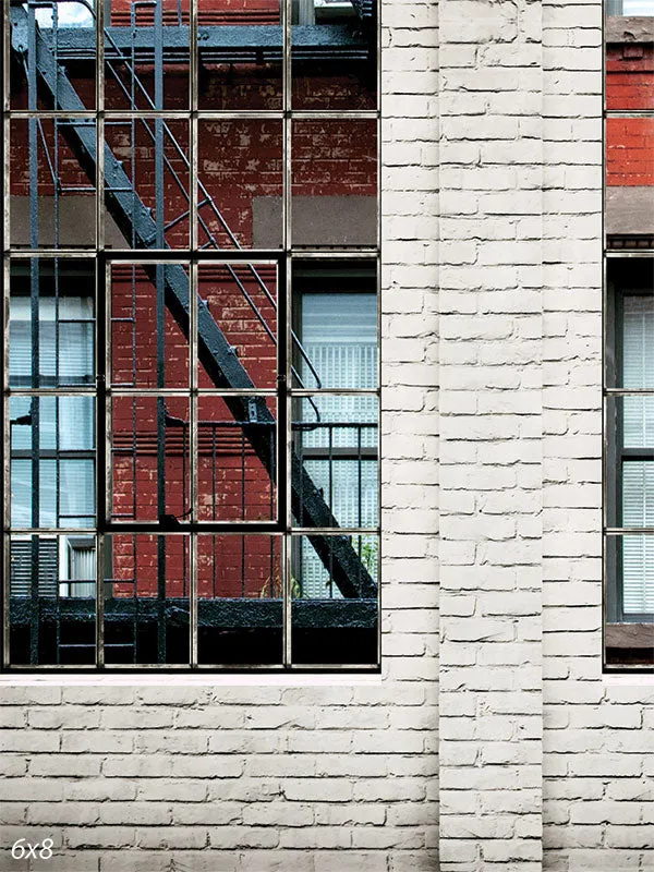 Fire Escape Photo Backdrop