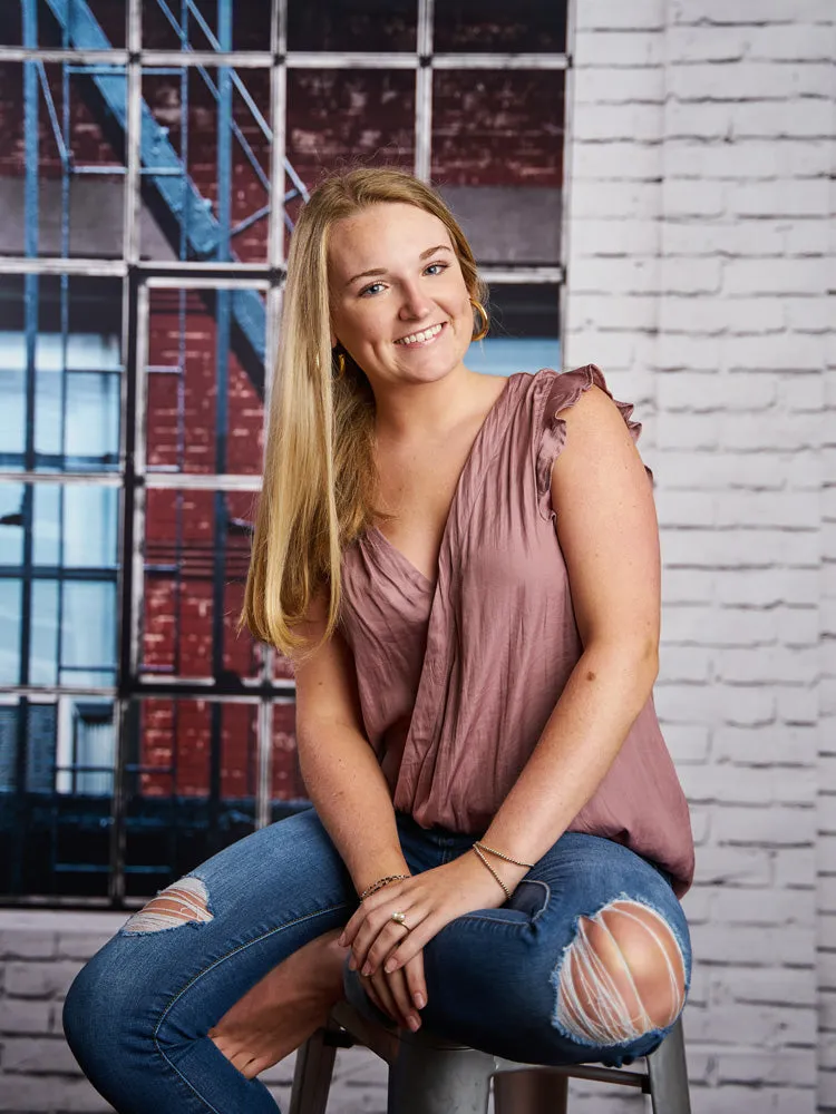 Fire Escape Photo Backdrop