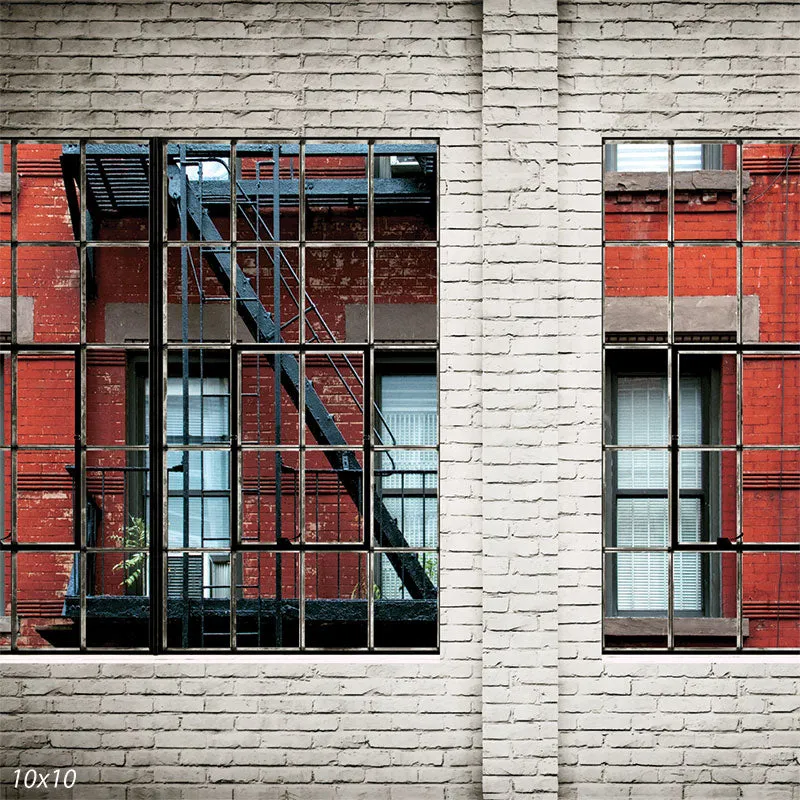 Fire Escape Photo Backdrop