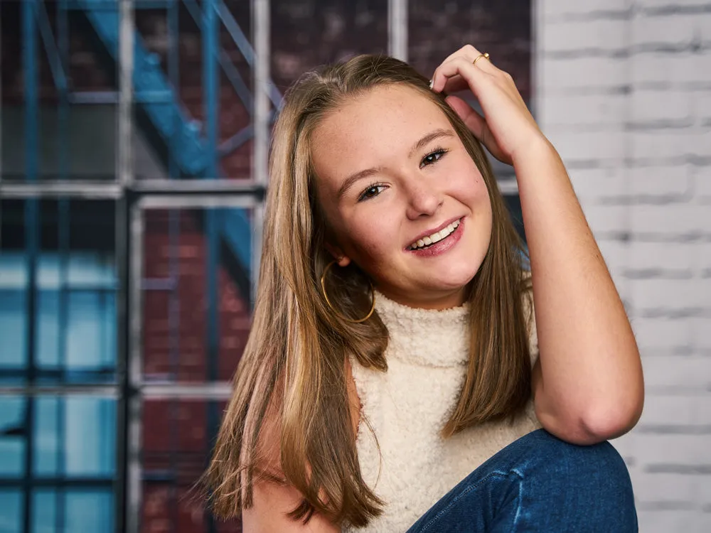 Fire Escape Photo Backdrop