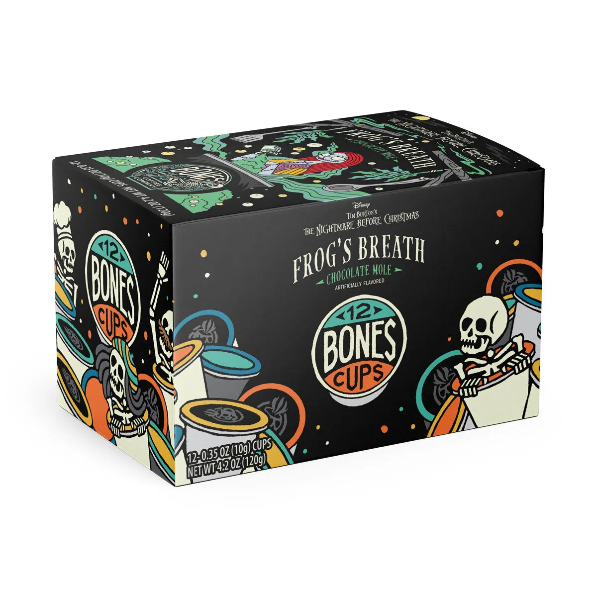 Frog's Breath Bones Cups - 12 Count