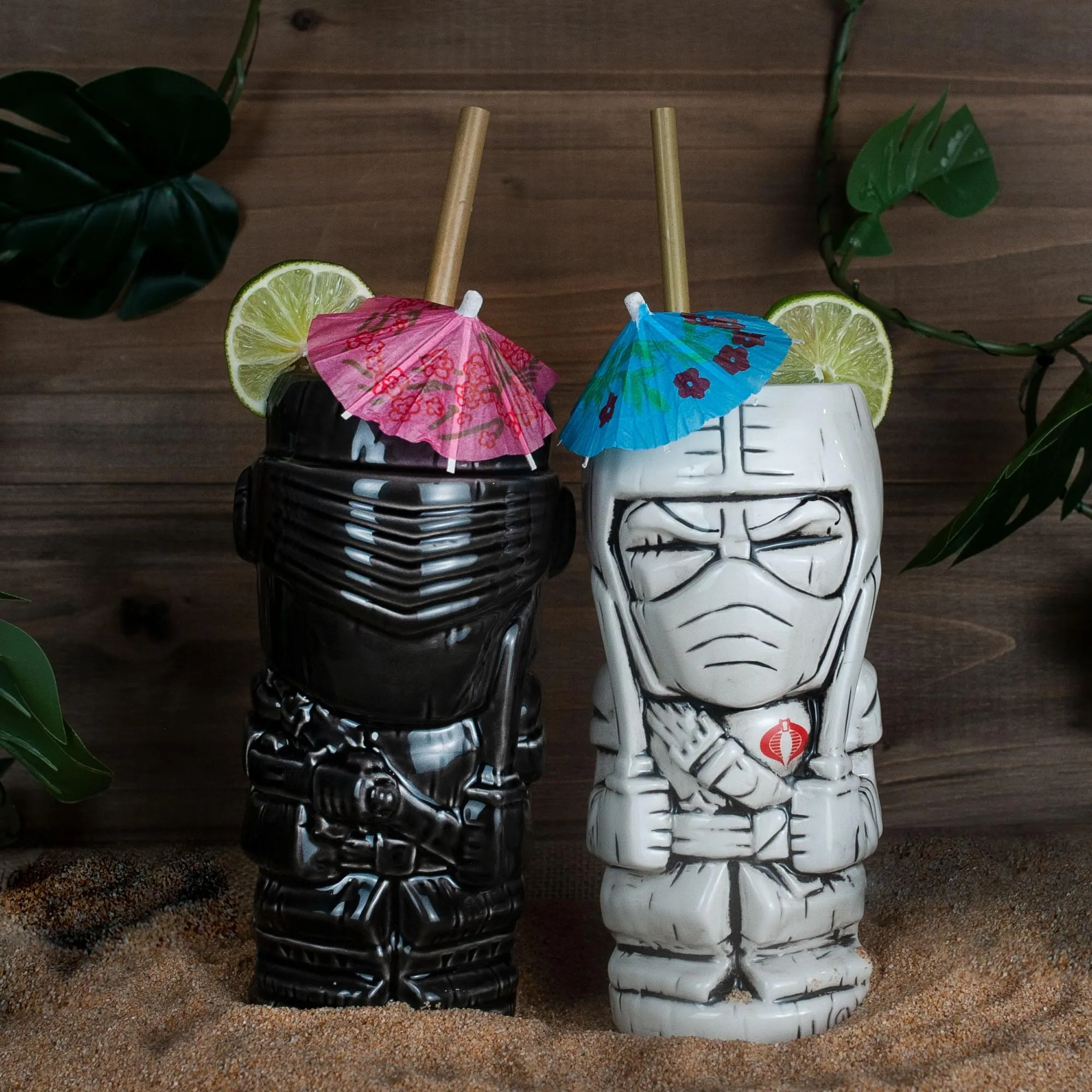 Geeki Tikis G.I. Joe Ceramic Mug Set | Snake Eyes & Storm Shadow