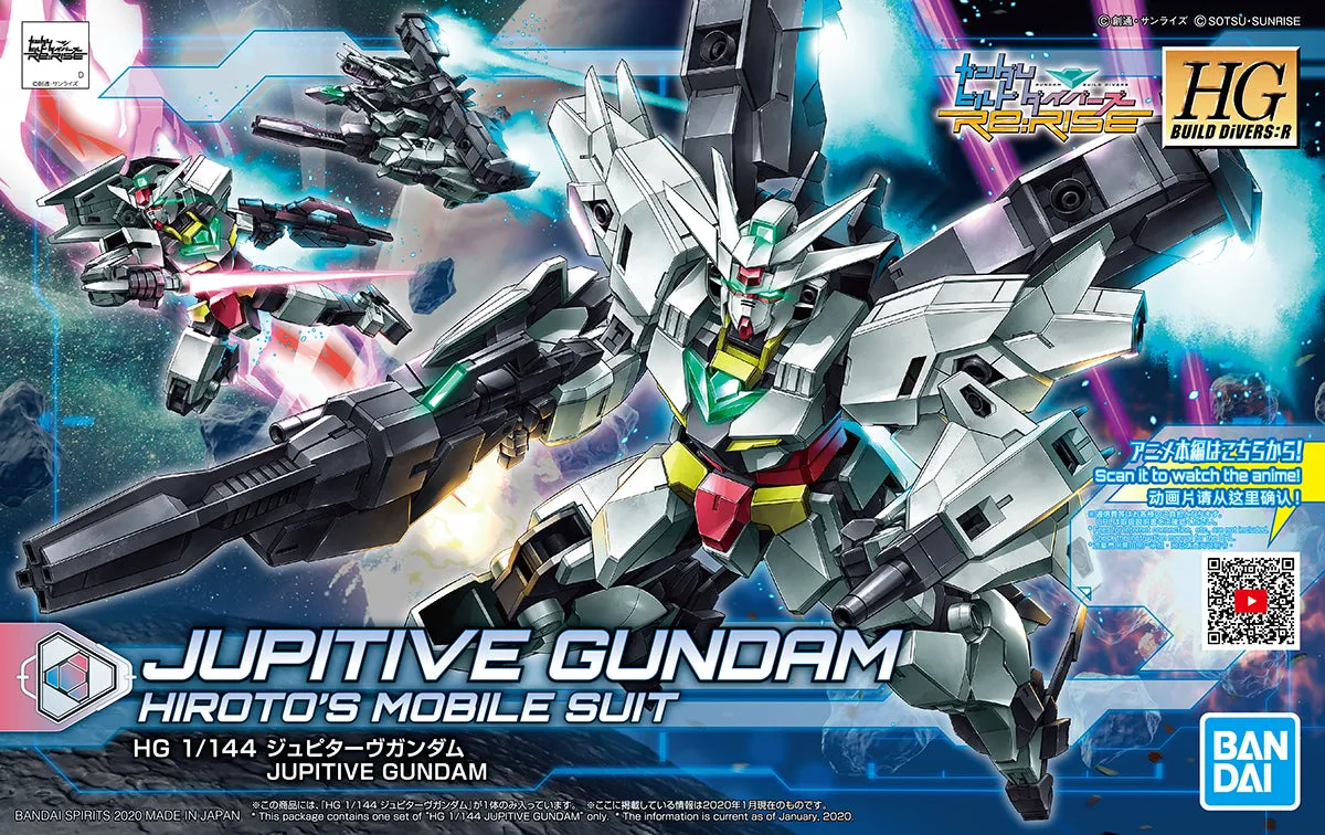 Gundam 1/144 HGBD:R #013 PFF-X7/J5 Jupitive Gundam Model Kit