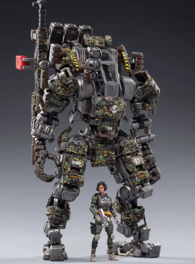 Joy Toy Steel Bone H07 Firepower Mecha 1:18 Scale Action Figure By Joy Toy