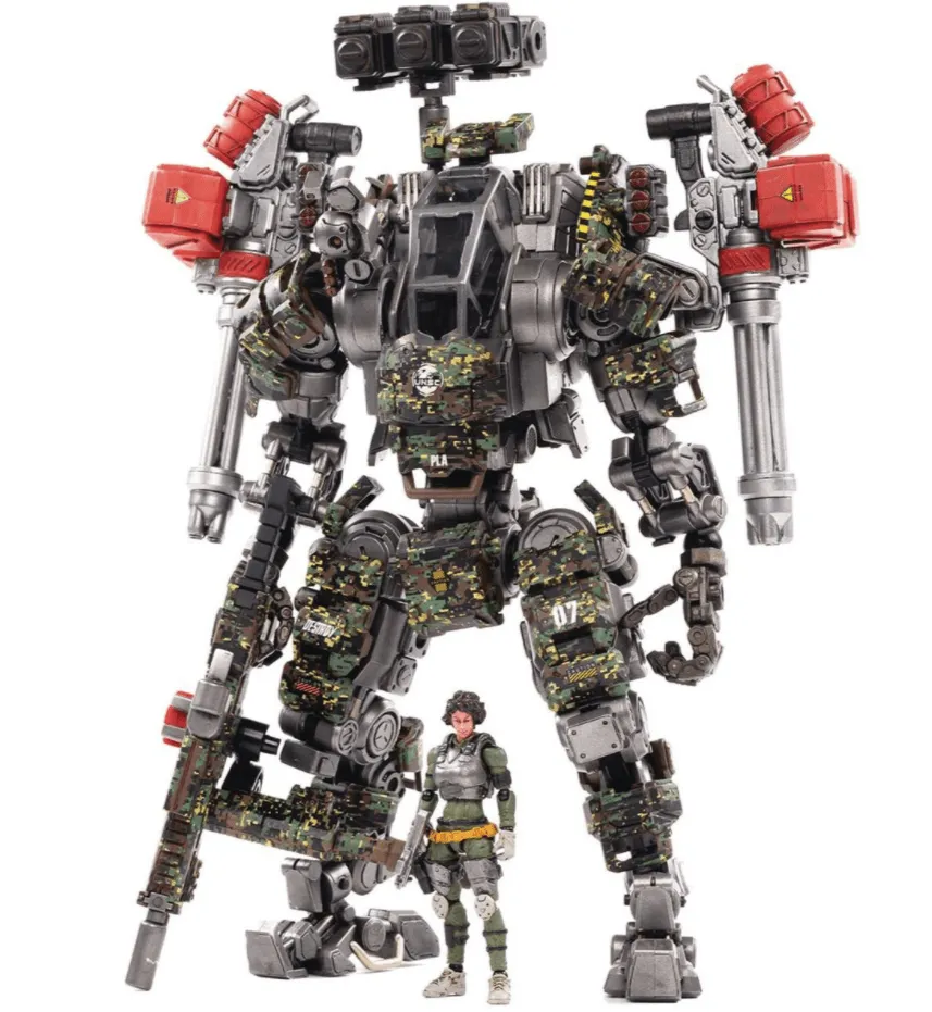 Joy Toy Steel Bone H07 Firepower Mecha 1:18 Scale Action Figure By Joy Toy