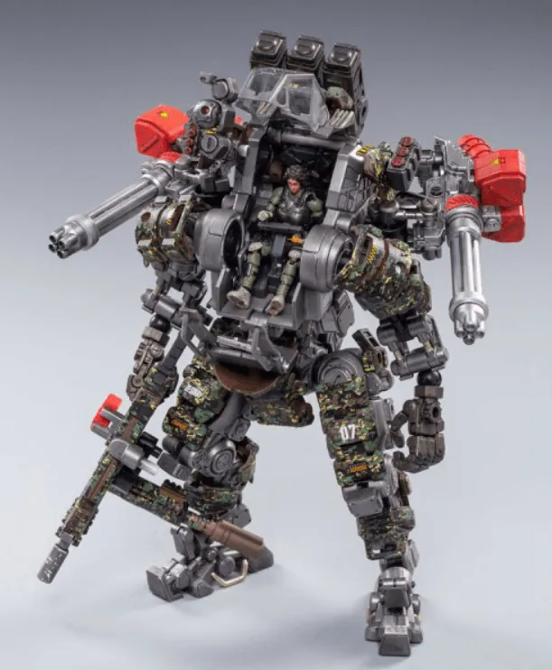 Joy Toy Steel Bone H07 Firepower Mecha 1:18 Scale Action Figure By Joy Toy