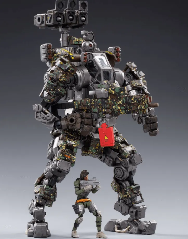 Joy Toy Steel Bone H07 Firepower Mecha 1:18 Scale Action Figure By Joy Toy