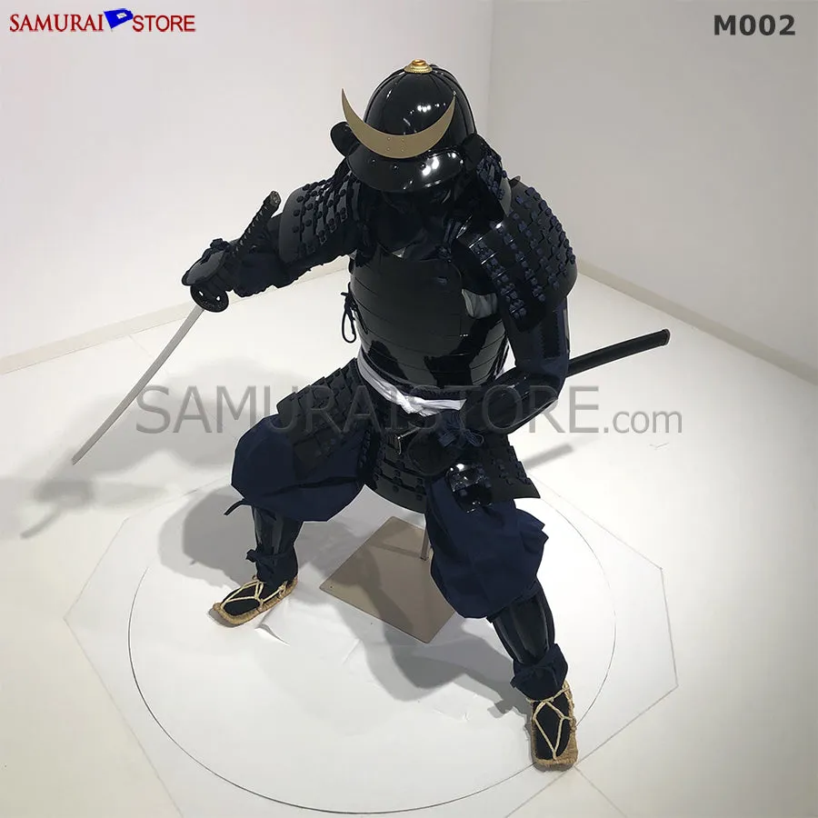 M002 Samurai Armor Warrior Complete Outfits Package BLACK