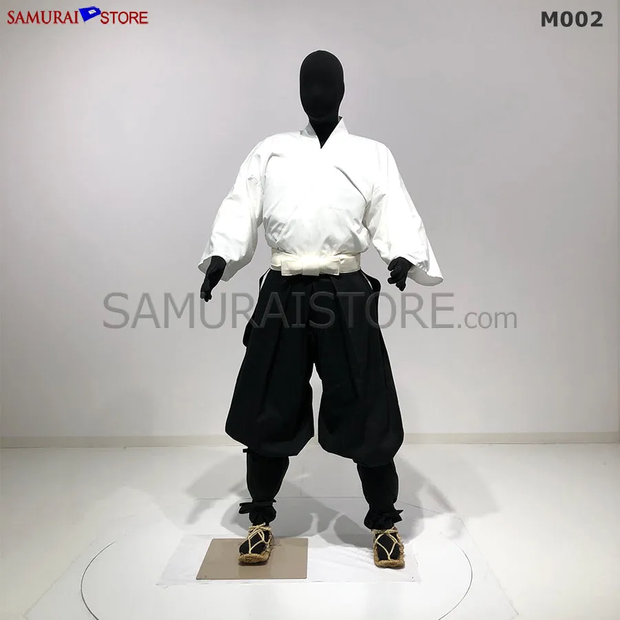 M002 Samurai Armor Warrior Complete Outfits Package BLACK