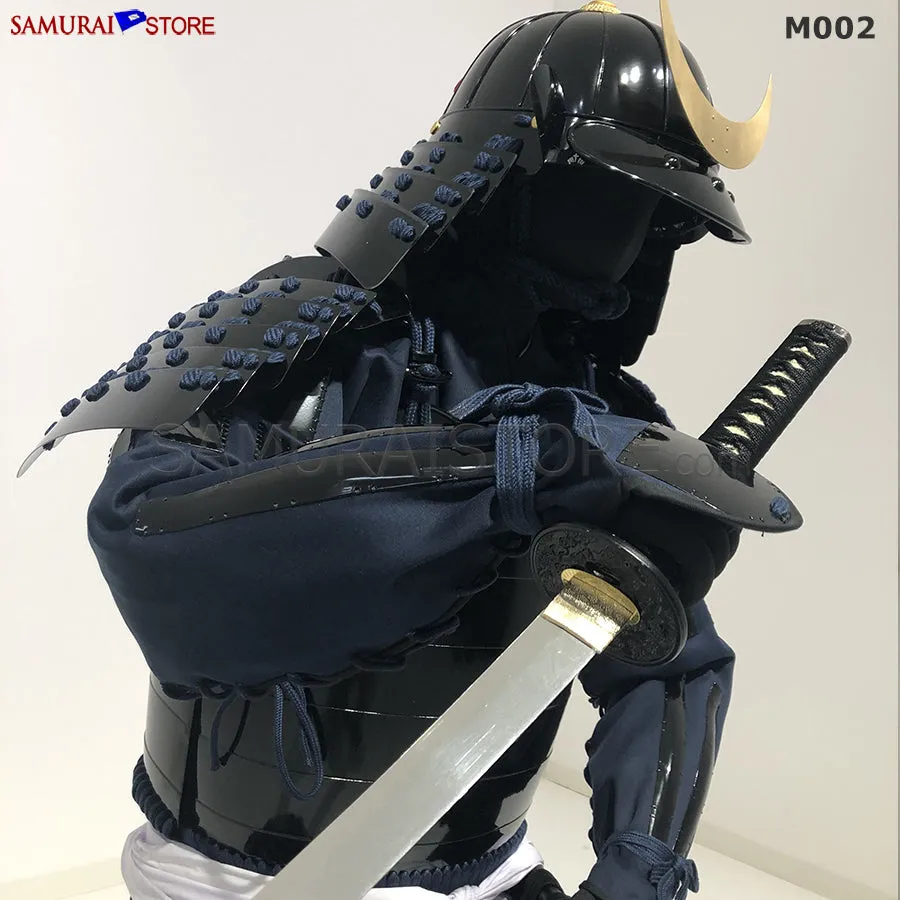 M002 Samurai Armor Warrior Complete Outfits Package BLACK