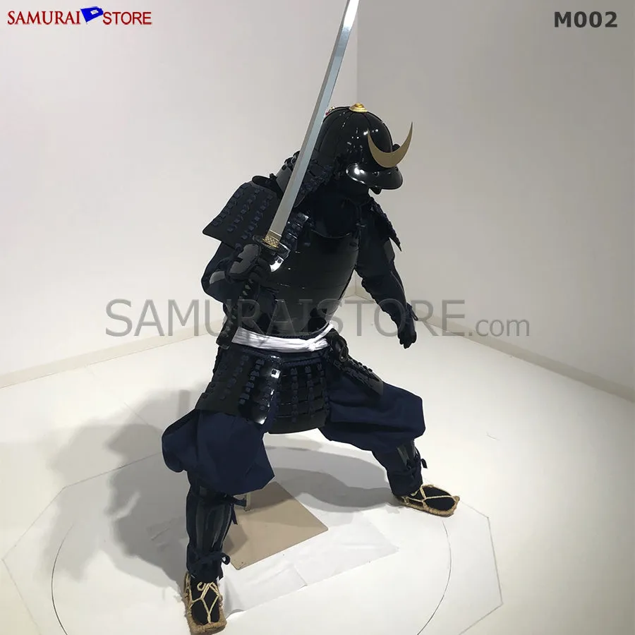 M002 Samurai Armor Warrior Complete Outfits Package BLACK