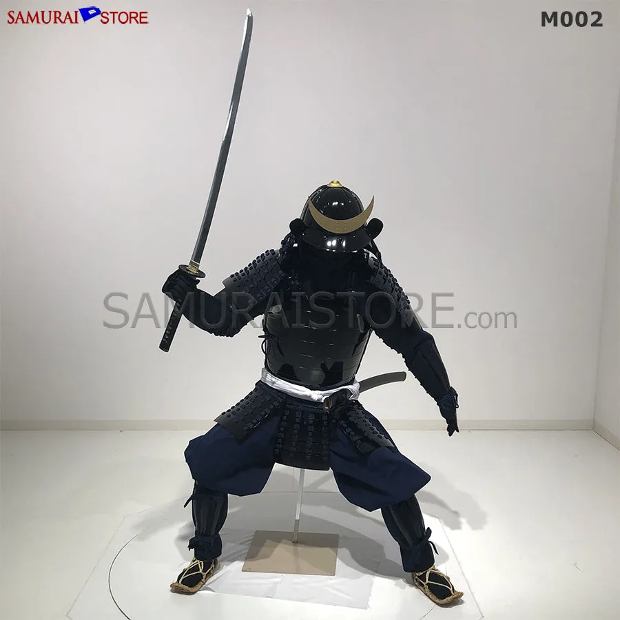 M002 Samurai Armor Warrior Complete Outfits Package BLACK