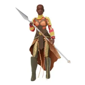 Marvel Black Panther Wakanda Forever Okoye Doll 13" Dora Milaje Spear