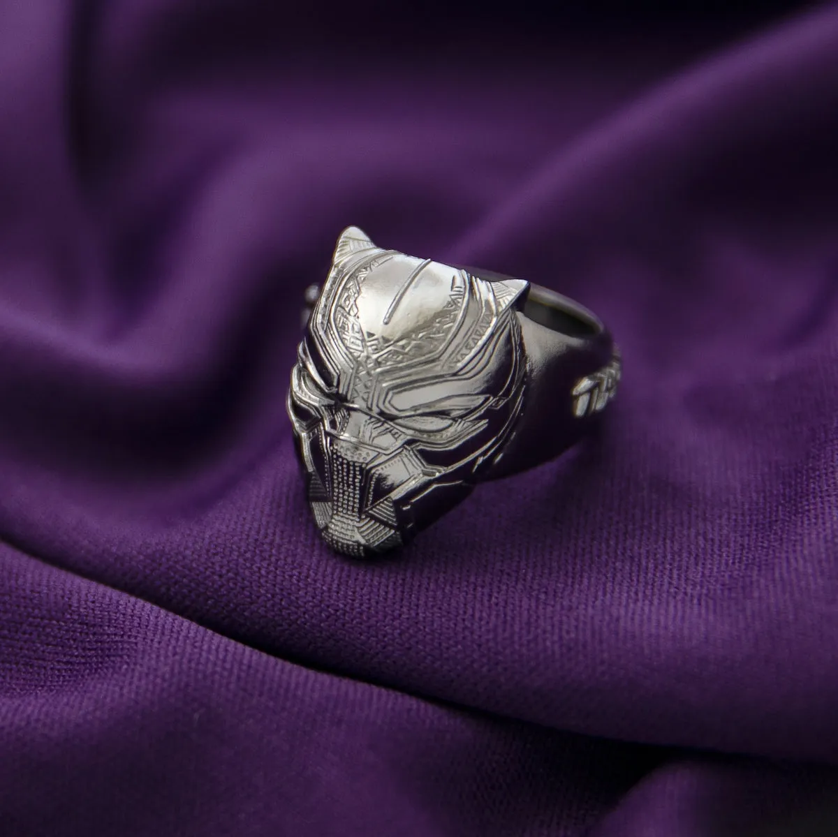 Marvel X RockLove BLACK PANTHER LEGACY Mask Ring