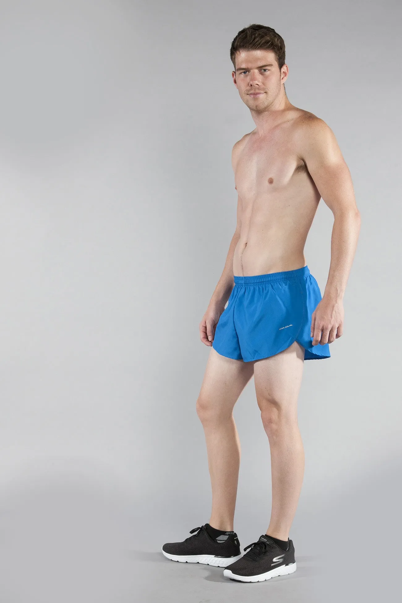 Men's Solid 1" Elite Split Shorts - Cobalt