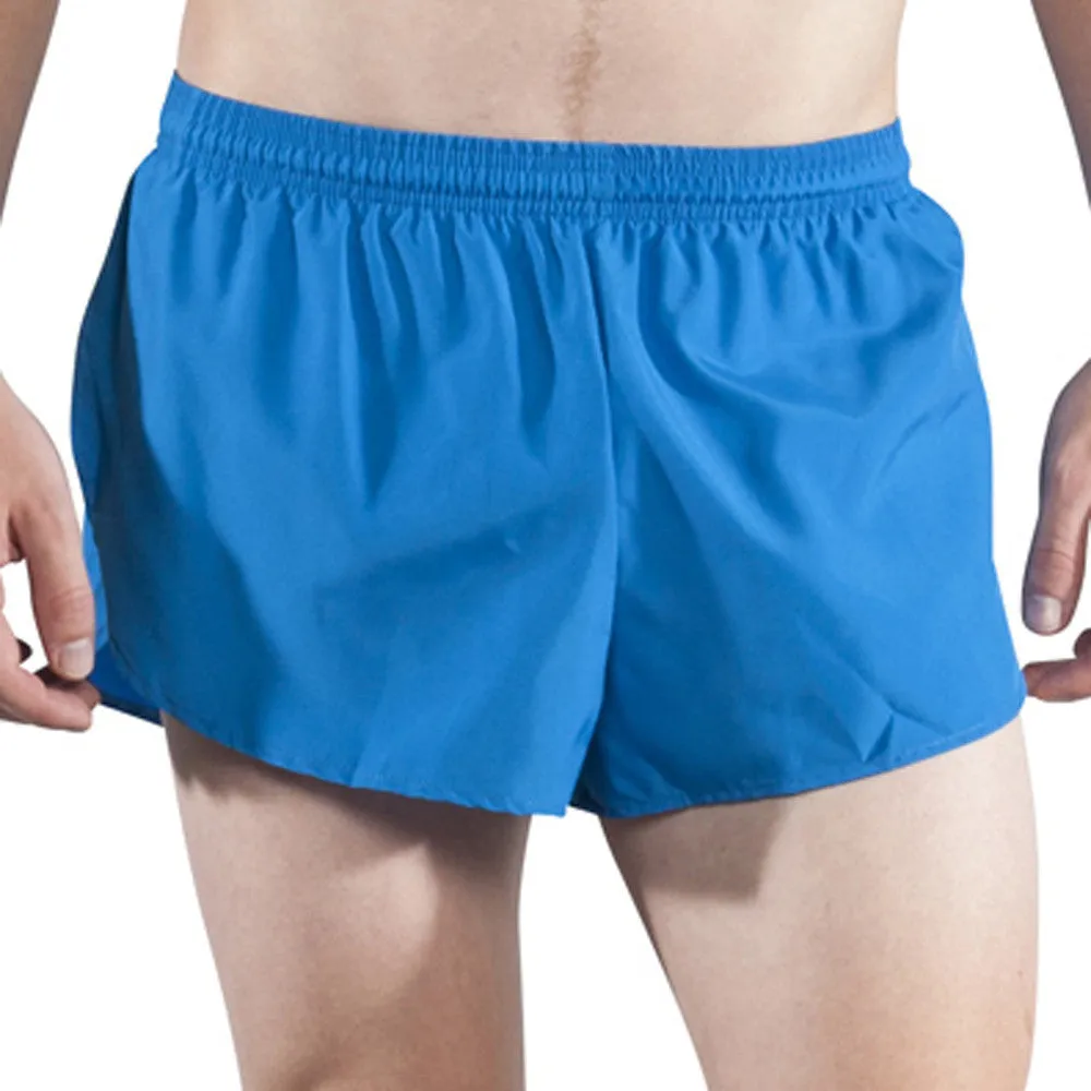 Men's Solid 1" Elite Split Shorts - Cobalt