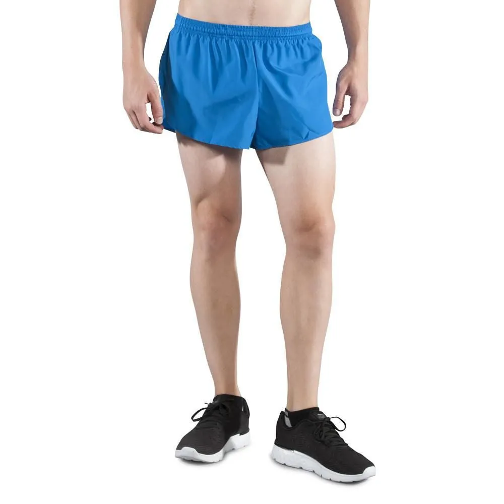 Men's Solid 1" Elite Split Shorts - Cobalt