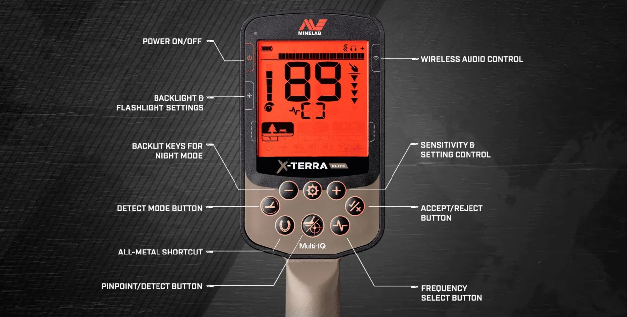 Minelab X-terra Elite Expedition Pack Metal Detector