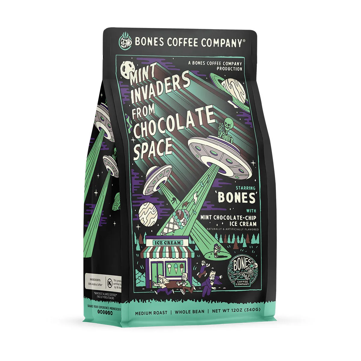 Mint Invaders From Chocolate Space | 12oz