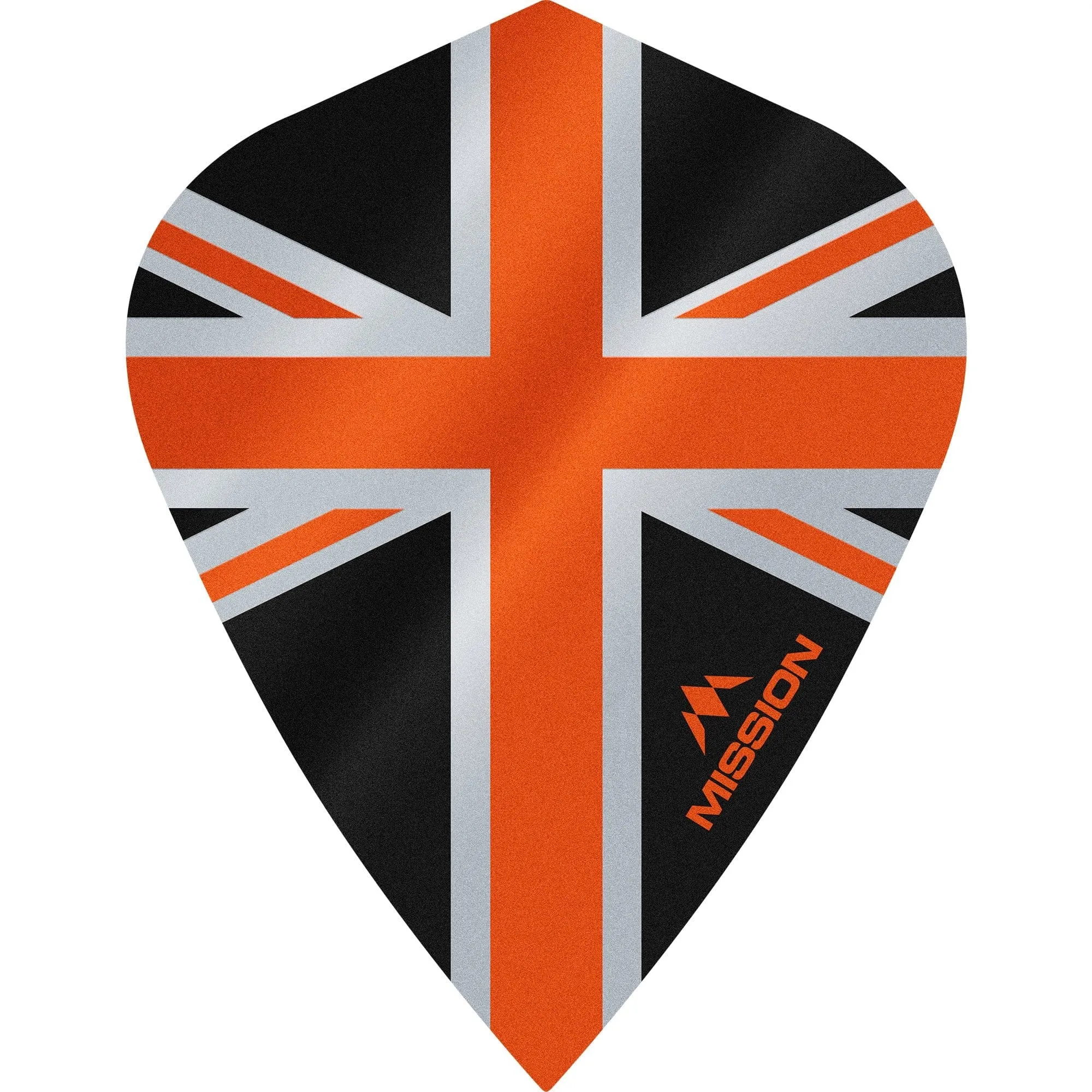 *Mission Alliance Union Jack Dart Flights - Kite - Black