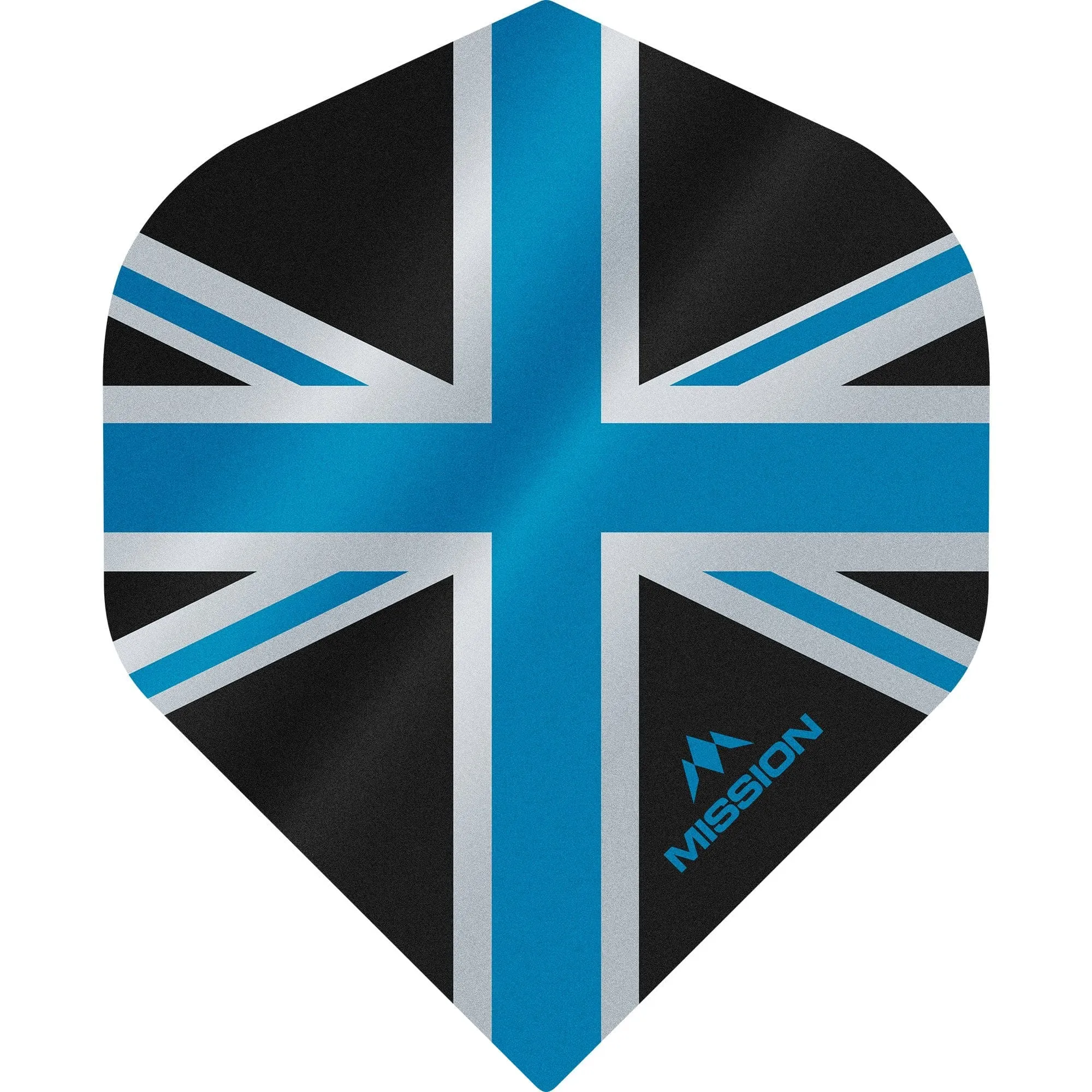 *Mission Alliance Union Jack Dart Flights - No2 - Std - Black