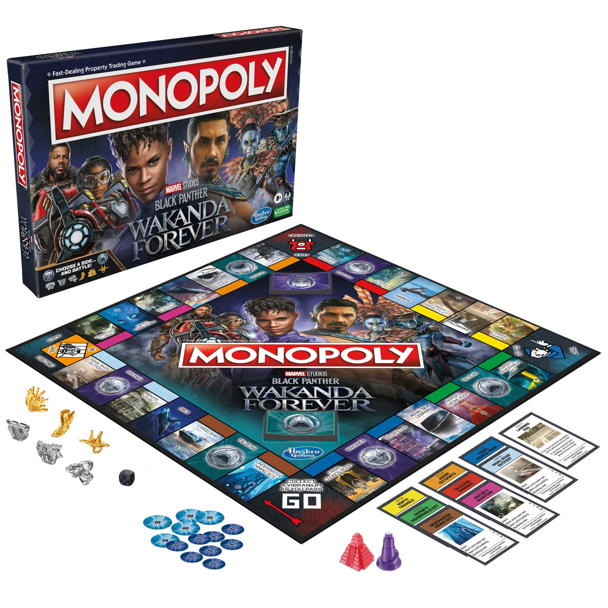 Monopoly: Marvel Studios' Black Panther: Wakanda Forever