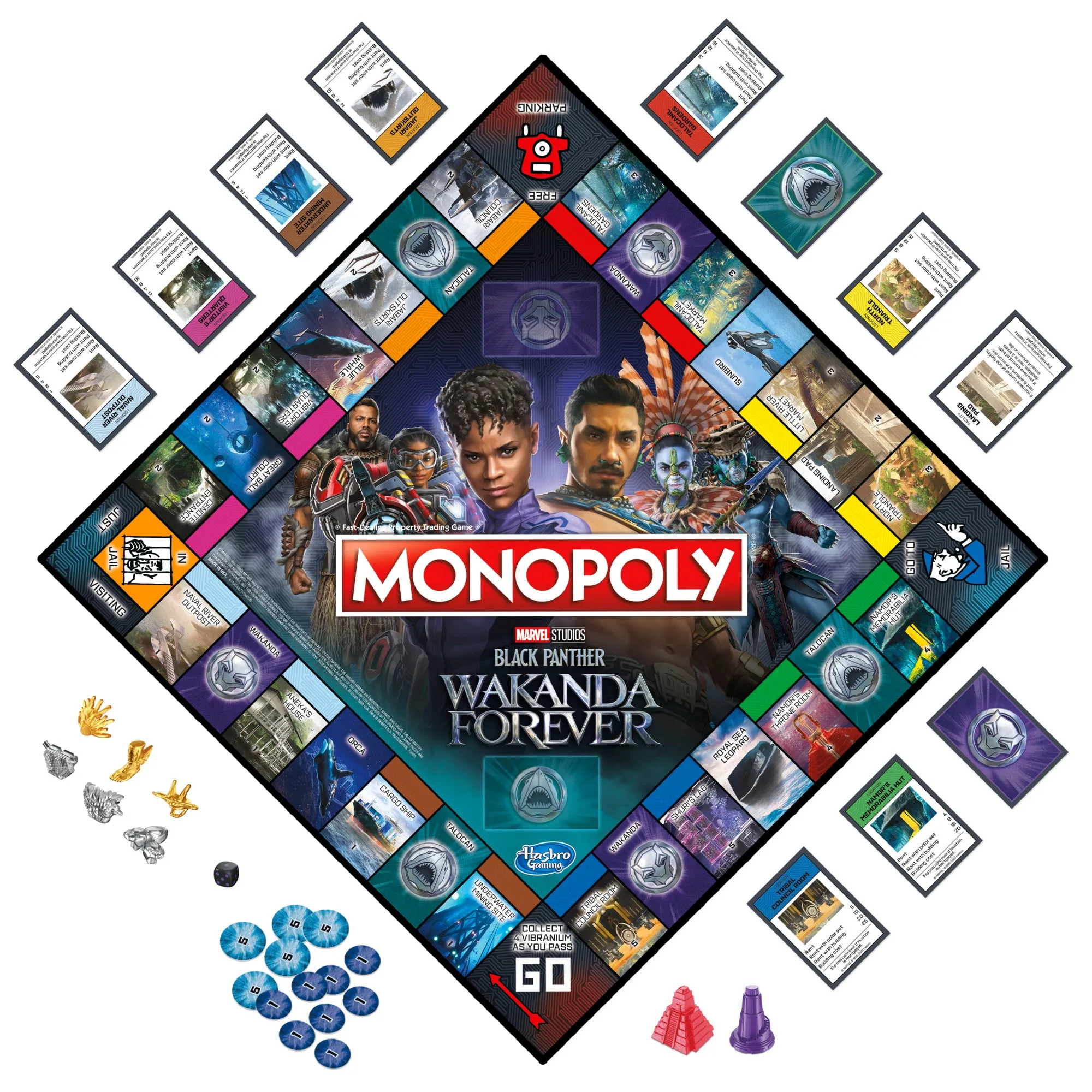 Monopoly: Marvel Studios' Black Panther: Wakanda Forever