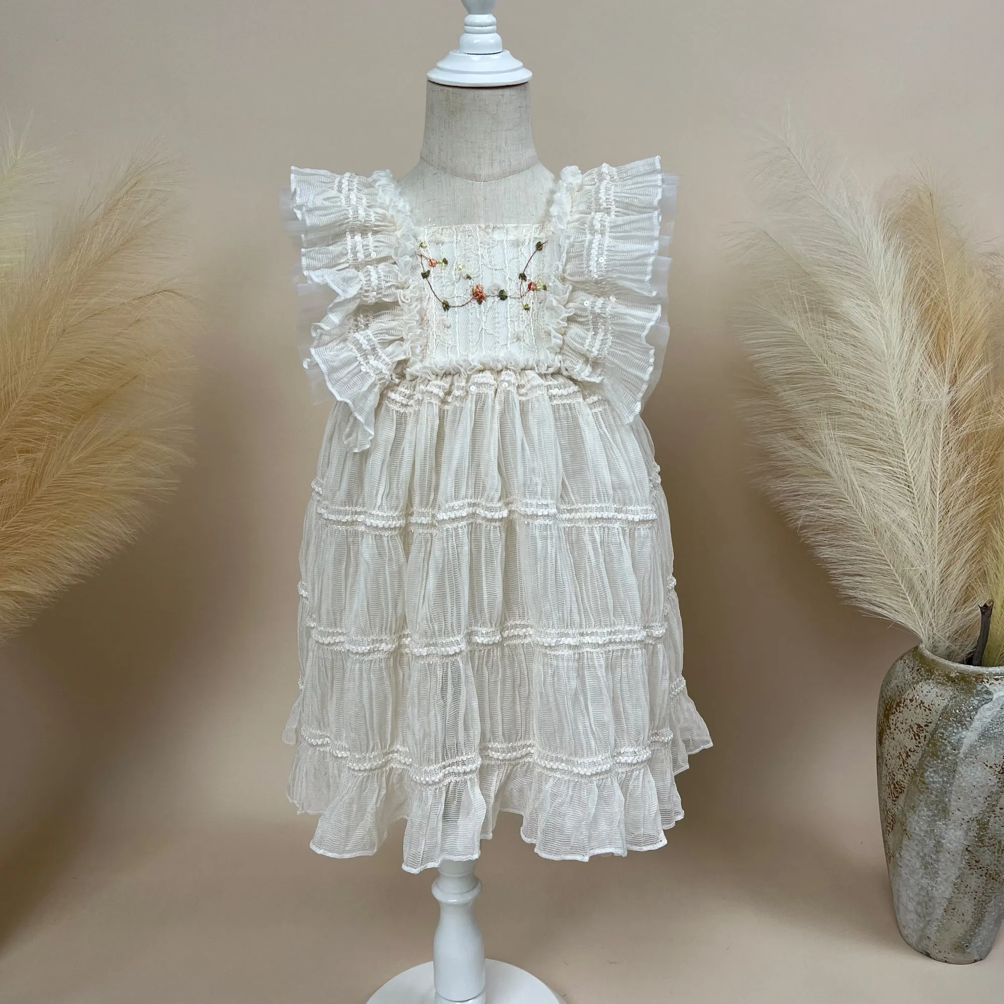 Natividad Little Girl Dress