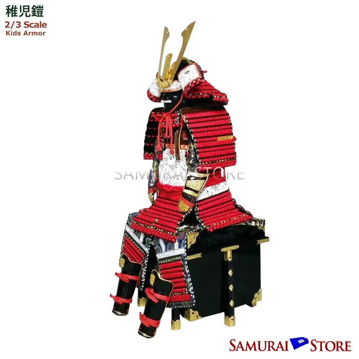 (Ready-To-Ship) MINAMOTO YOSHITSUNE Children's Armor 2/3 scale