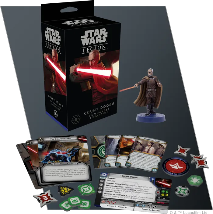 Star Wars: Legion-Legion Count Dooku Commander Expansion