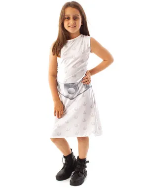 Star Wars Princess Leia Girl's Costume Dress Kids Fancy Dress Party Cosplay