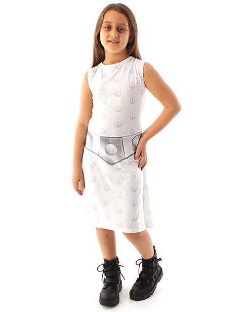 Star Wars Princess Leia Girl's Costume Dress Kids Fancy Dress Party Cosplay