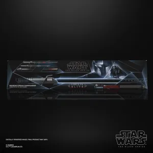 Star Wars The Black Series Mandalorian Darksaber Force FX Elite Lightsaber