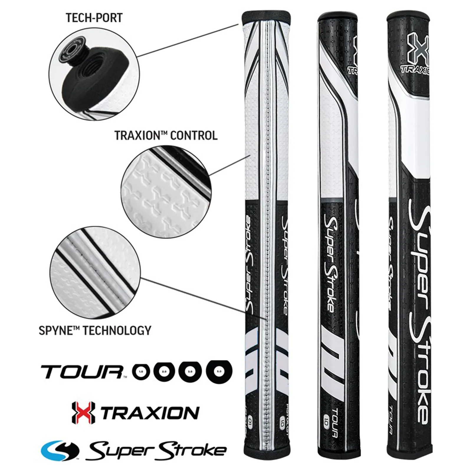 SuperStroke Traxion Tour Putter Grips