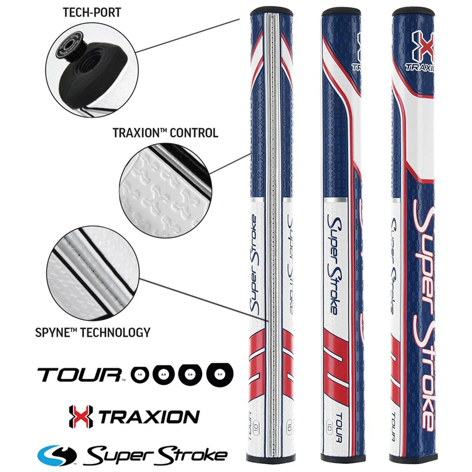 SuperStroke Traxion Tour Putter Grips